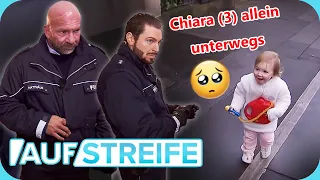 Ganz ALLEIN! 🥺 ​Wieso ist Chiara (3) ohne Aufsicht an der Straße unterwegs? 😱| Auf Streife | SAT.1