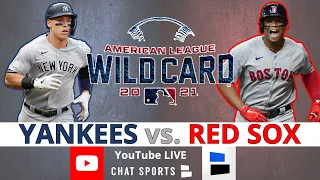 Yankees vs Red Sox 2021 American League Wild Card Game Live Streaming Scoreboard, Highlights & Stats