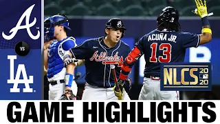 4-run 9th propels Braves to Game 1 win over Dodgers | Braves-Dodgers NLCS Game 1 Highlights