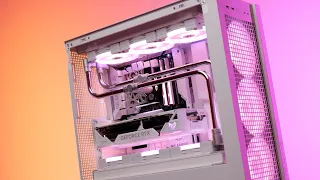 NO CABLE ! ASUS BTF2.0 Custom loop build, Welcome to the super clean future~