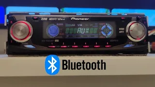 Pioneer DEH-P5630MP с установленным Bluetooth модулем.