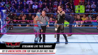 Sincara vs baron corbin Oct 17,2017