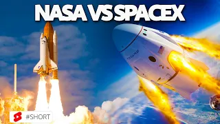 Comparison of NASA and SpaceX #shorts