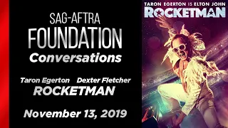 Conversations with Dexter Fletcher & Taron Egerton of ROCKETMAN