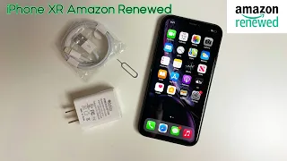 iPhone XR - Amazon Renewed - Unboxing and Quick Look!