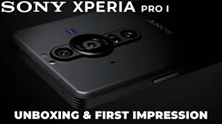 Sony Xperia Pro I | World's Best Smartphone Camera I Unboxing and First Impression |