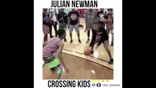 Julian Newman breaking ankles and Newman vs walker