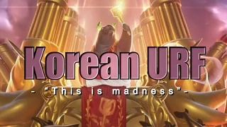 High Elo Korean URF Madness!
