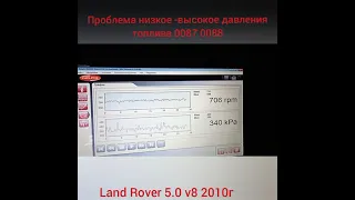 Land Rover 5.0 v8 2010г. проблема ошибка 0087, 0088. Кто знает в чем проблема.