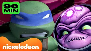 TMNT: Wojownicze Żółwie Ninja | Najlepsze sceny walk z Wojowniczych Żółwi Ninja | Nickelodeon Polska