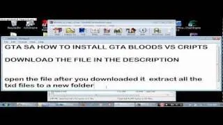 GTA SA: How To Install Bloods Vs. Cripts MOD