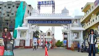 RNSIT KYA COLLEGE HAI 🤯|| DOST KA COLLEGE ||  COLLEGE TOUR