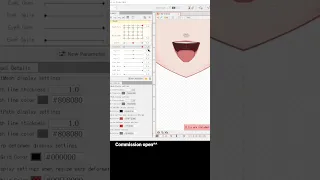 mouth rigging~ #live2d #vtuber #live2dcommissions #live2dshowcase #vtubers