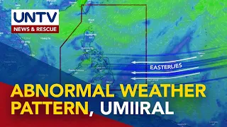 Mga pag-ulan kasabay ng mainit na panahon, senyales ng abnormal weather pattern bunsod ng El Niño