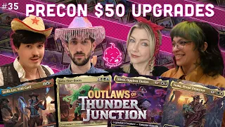 UPGRADED 🤠 OUTLAWS OF THUNDER JUNCTION PRECONS 🐴| Magic The Gathering Gameplay