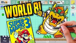 Super Mario Bros. 3 Remade & Remixed in Super Mario Maker (W8)