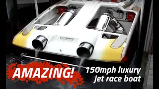 AMAZING 50' 150mph luxury race boat