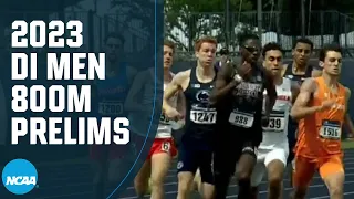 Men's 800m prelim - 2023 NCAA outdoor track and field East Preliminary (Heat 3)