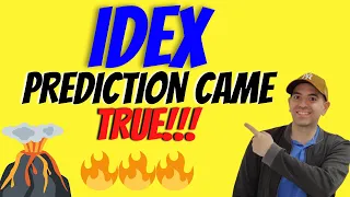 My prediction was correct! IDEX STOCK HUGE GAINS TODAY (Ideanomics)