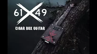 Самодельная гитара из сигарной коробки / Homemade cigarbox guitar / DIY