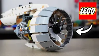 I Built an Airplane Engine Out of LEGO