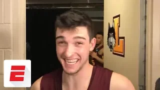 Loyola-Chicago's Clayton Custer on upset over Tennessee: 'Can't believe what just happened' | ESPN