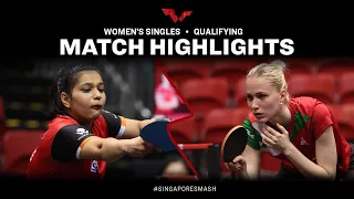 Leonie Hartbrich vs Diya Parag Chitale | WS Qual | Singapore Smash 2023