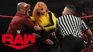 Chaos erupts during Women’s Chamber Match contract signing: Raw, Feb. 24, 2020