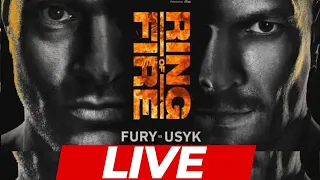 TYSON FURY vs. OLEKSANDR USYK  | LIVE STREAM COVERAGE