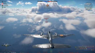 War Thunder: Me 410 triple sniper kill.