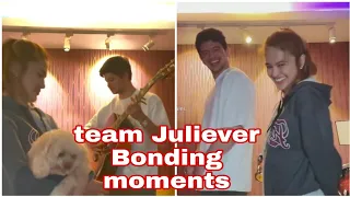 Muli n naman cla ngpakilig. Bonding moments Ng Juliever