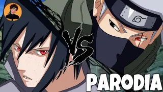 Kakashi el ninja que negocia vs sasuke - kun 😂😂🇩🇴|| Naruto Dominicano