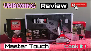 UNBOXING REVIEW & COOK WITH WEBER MASTER TOUCH GBS E-5750 | THE BEST CHARCOAL BBQ EVER !!!