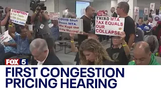 MTA holds first congestion pricing hearing