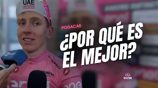 ¿Por qué es el mejor? Tadej Pogacar. Etapa 21 Giro d'Italia