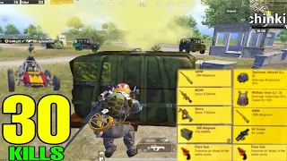 NEW BEST LOOT GAMEPLAY 😍 | 30 KILLS SOLO vs SQUAD | PUBG MOBILE