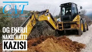 Cat 434E / Og Enerji Nakil Hattı Kazısı