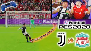 DUELO ÉPICO!!! JUVENTUS vs LIVERPOOL | PES 2020 | Penaltis con CASTIGO!!!