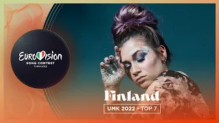 🇫🇮 Uuden Musiikin Kilpailu 2022  - Finland - Top 7 - Eurovision 2022