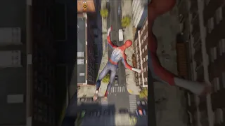 No Swing Assist + Fall Damage in Spider-Man 2 #spiderman2 #spidermanps5 #ps5gameplay #playstation5