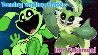 Turning the Rest of the Smiling Critters from Poppy Playtime into Pokemon!