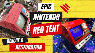 Epic Nintendo Red Tent Restoration!