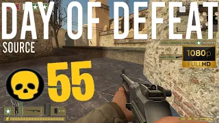 Day of Defeat Source - Professional Assault - dod_dust2_slg (55-36) Gameplay [1080p60FPS]