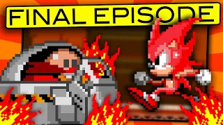 Sonic, but Everything is on FIRE! - FINAL Episode (Sonic Rom Hack)