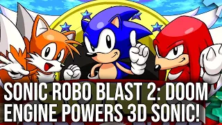 DF Retro Play: Sonic Robo Blast 2 - Doom Engine Powers A Brilliant 3D Sonic Game!