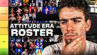 TIER LIST del ROSTER de ATTITUDE ERA WWE