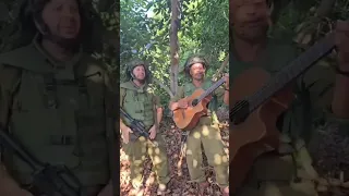 Israeli Soldier's Response After a Missile Attack