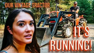 Fixing our VINTAGE tractor we bought for our Idaho homestead | NEW GIVEAWAY CONTEST (🤑win MONEY🤑)!