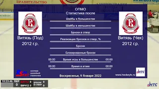 22.01.09 Витязь 12 (Подольск) - Витязь 12 (Чехов) ОПМО