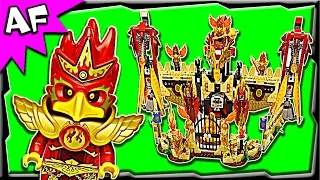 Lego Chima Flying PHOENIX FIRE TEMPLE 70146 Stop Motion Build Review